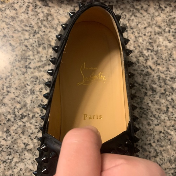 Men’s Christian louboutin slip on leather - Picture 3 of 6